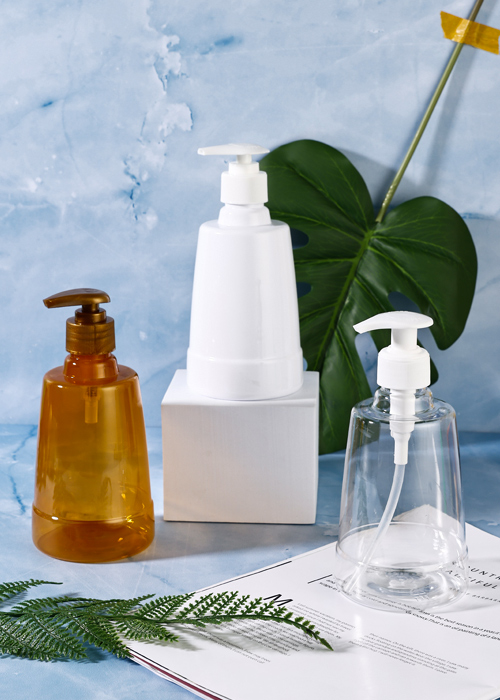 400ml 锥形PET乳液压泵瓶