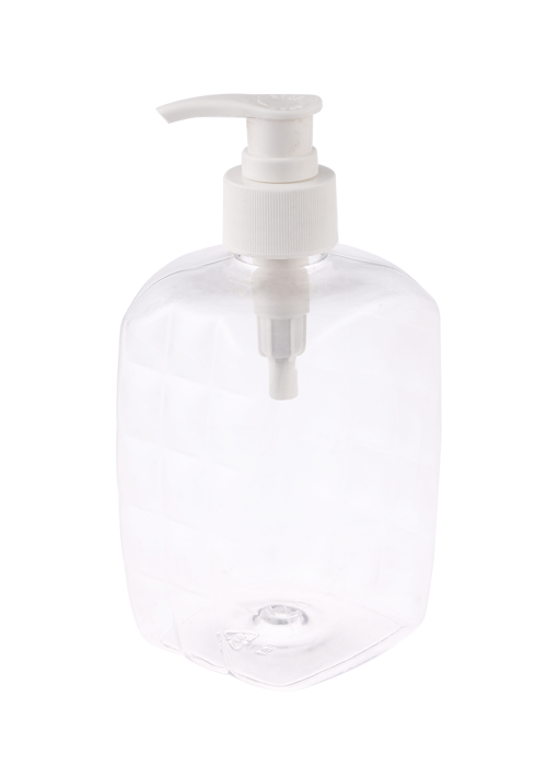 500ml PET菠萝凝胶乳液压泵瓶